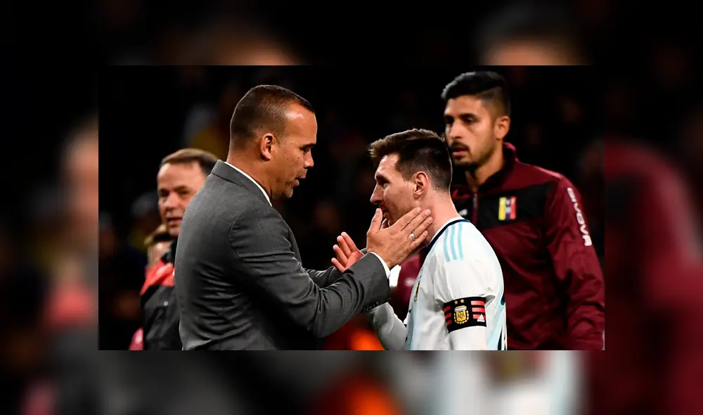 Venezuela vs Argentina por los cuartos de Final de la Copa América 2109. Foto: AFP