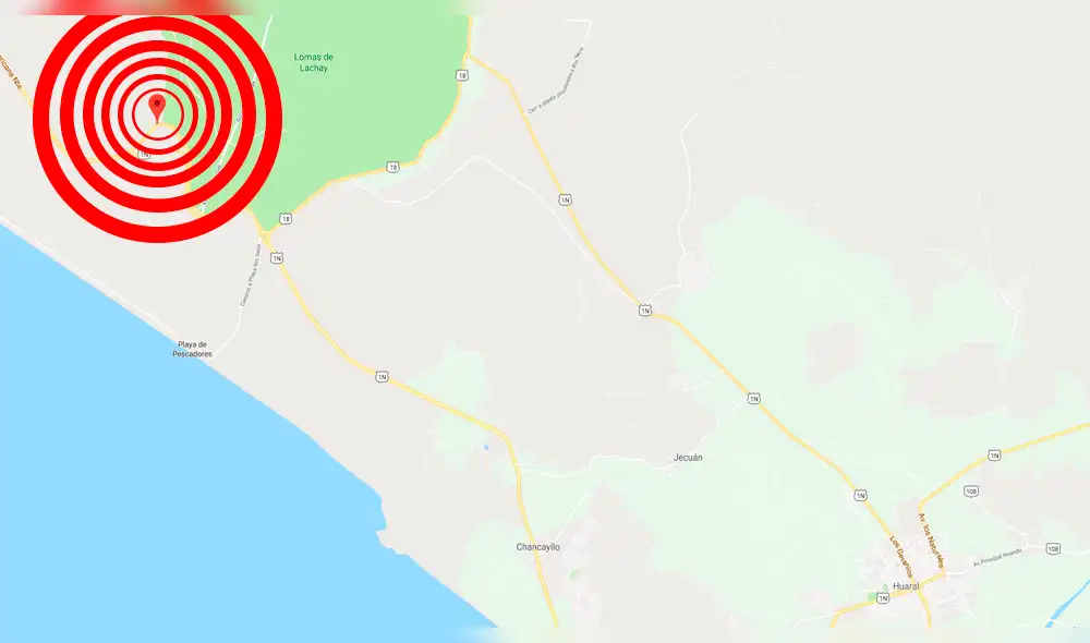 IGP reporta sismo de 4.0 grados en Huaral