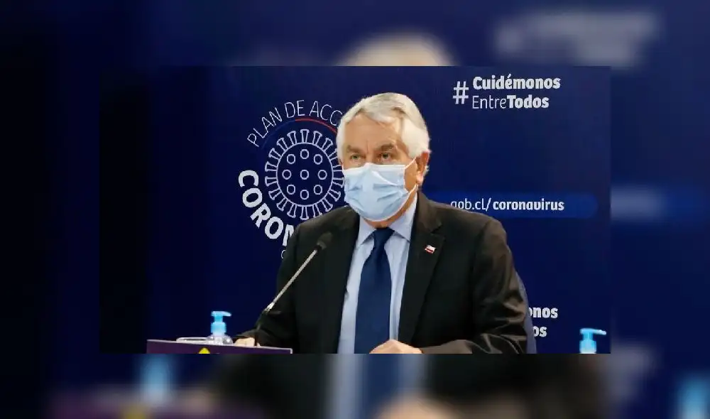 Ministro de Chile, Enrique Paris, ha informado que el país participar en varios ensayos clínicos de vacunas que están en fase III. Foto: Ministerio de Salud de Chile.