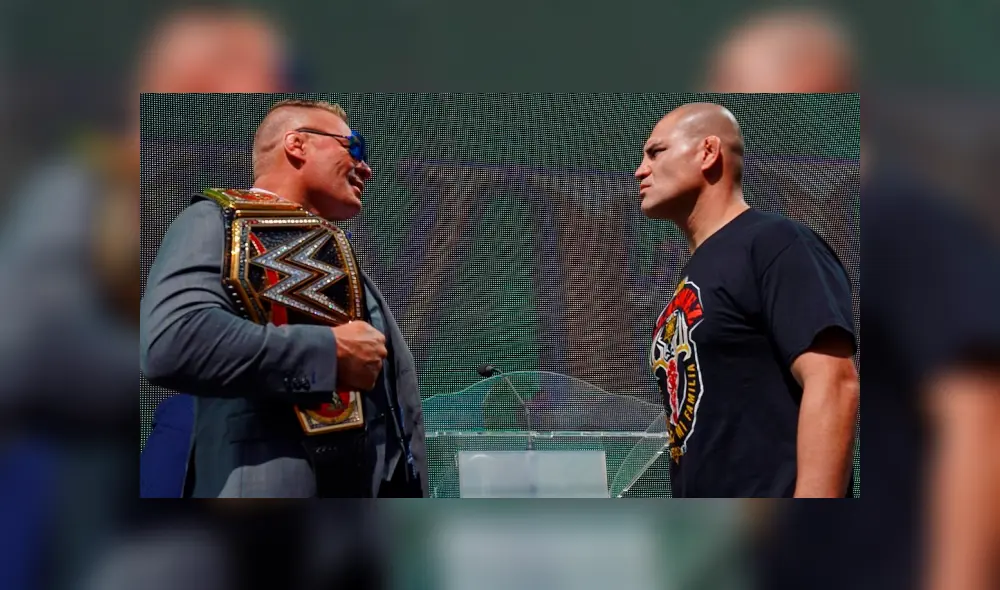 Lesnar vs. Velásquez se enfrentarán luego de nueve años en un ring de lucha libre. Créditos: WWE