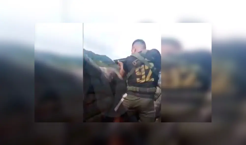 Atentado terrorista en el Vraem. Foto: Captura