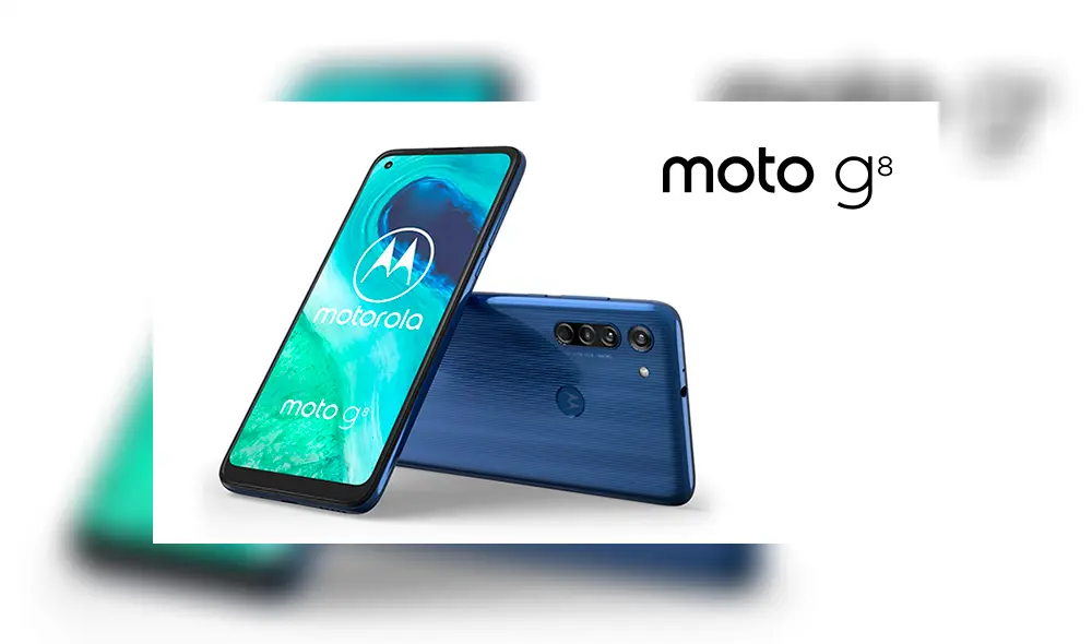 Lanzamiento oficial del nuevo Moto G8. | Foto: Motorola Lanzamiento oficial del nuevo Moto G8. | Foto: Motorola