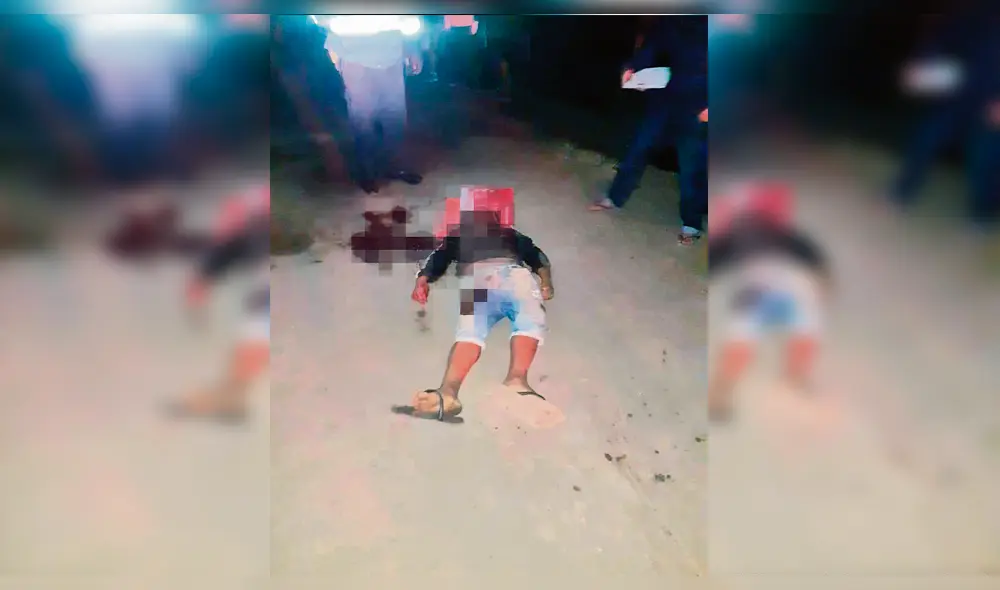 Murió de cinco balazos. Murió de cinco balazos.