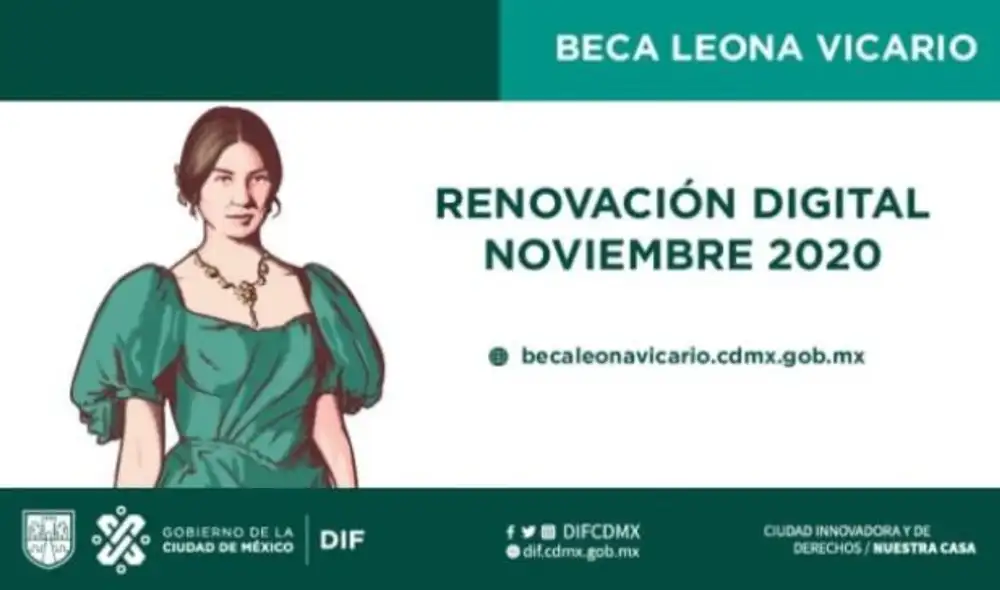Beca Leona Vicario. Foto: difusión Beca Leona Vicario. Foto: difusión