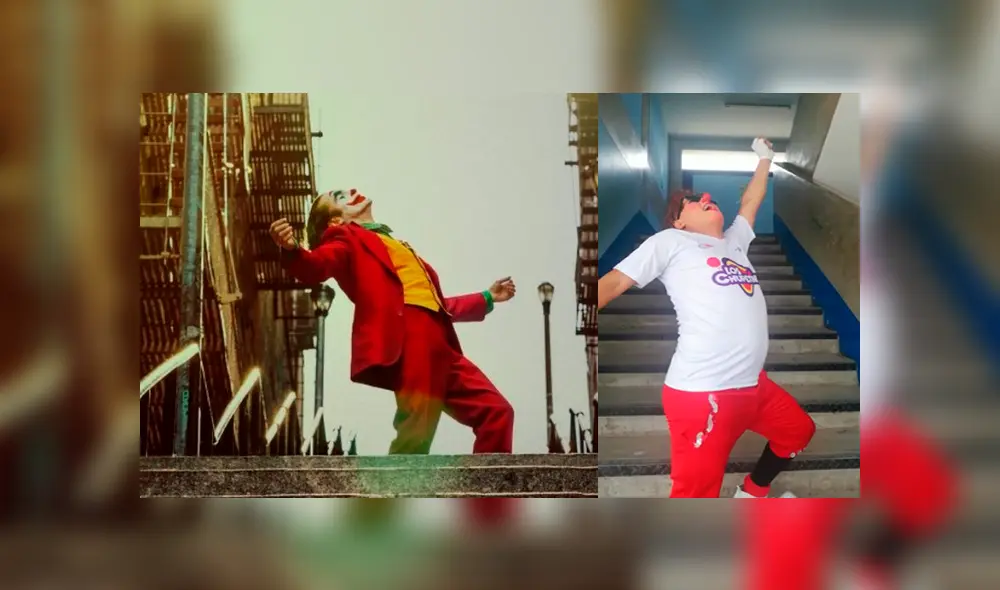 Desliza las imágenes para ver a Chupetín Trujillo bailar como el ‘Joker’ de Joaquin Phoenix. Foto: Captura/Facebook