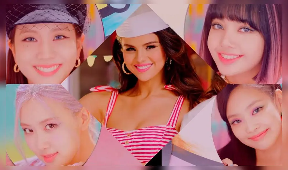 BLACKPINK y Selena Gomez en primer MV teaser Ice cream. Crédito: fotocomposición