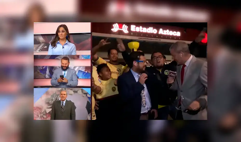 Periodista deportivo es víctima de agresión durante transmisión en vivo [VIDEO]