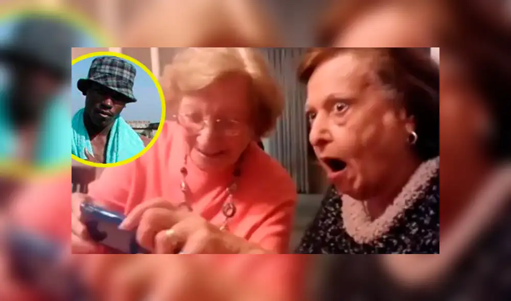 Vía Facebook: ancianas vieron imagen del 'negro' de WhatsApp y tuvieron insólita reacción [VIDEO]
