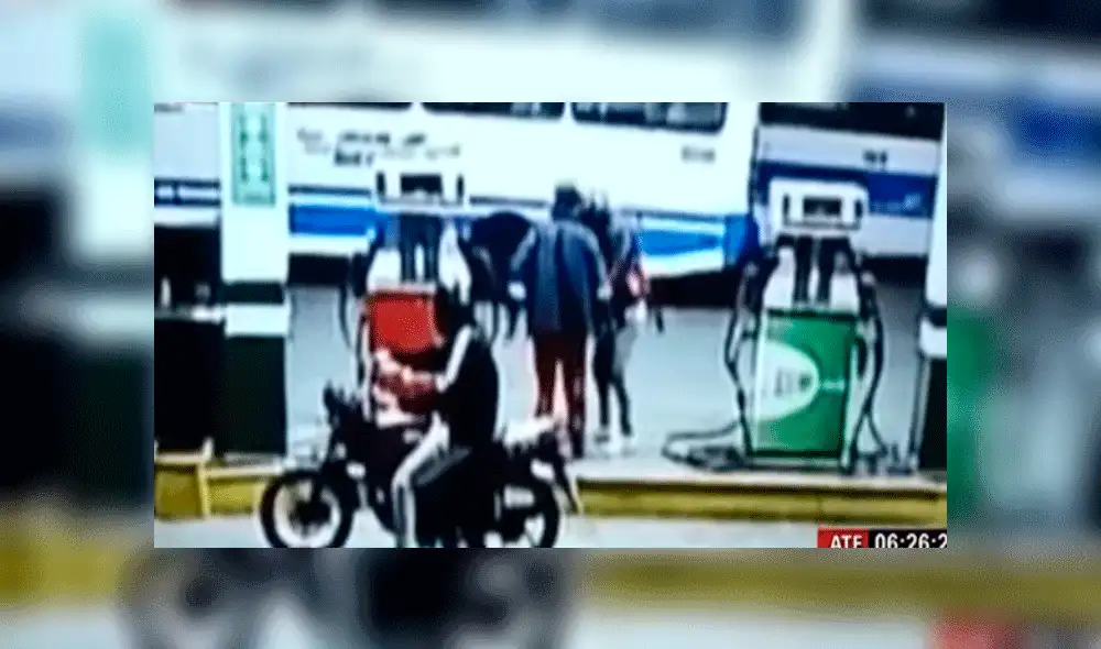 Delincuentes aprovechan la madrugada para asaltar grifos en Surquillo y Ate [VIDEO]