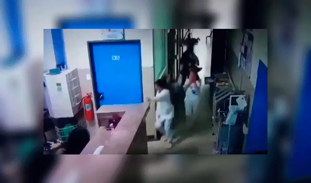 Delincuentes disfrazados de policía y doctor ingresan a hospital y matan a reo [VIDEO]