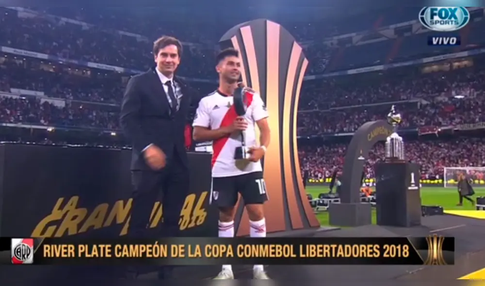 River vs Boca: 'Pity' Martínez, el mejor jugador de la final de Copa Libertadores River vs Boca: 'Pity' Martínez, el mejor jugador de la final de Copa Libertadores