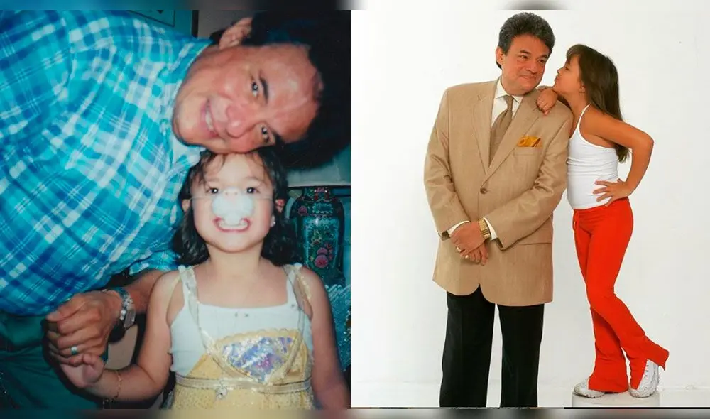 José José junto a su última hija Sarita Sosa