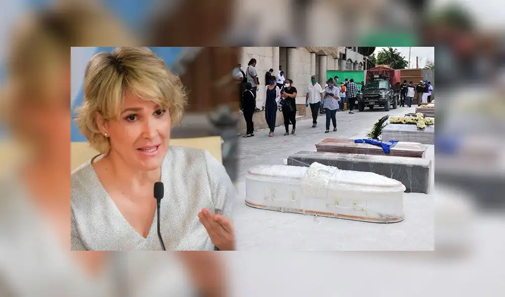 Cynthia Viteri, alcaldesa de Guayaquil, asegura que es como si hubiera caído una "bomba" en su ciudad. Cynthia Viteri, alcaldesa de Guayaquil, asegura que es como si hubiera caído una "bomba" en su ciudad.