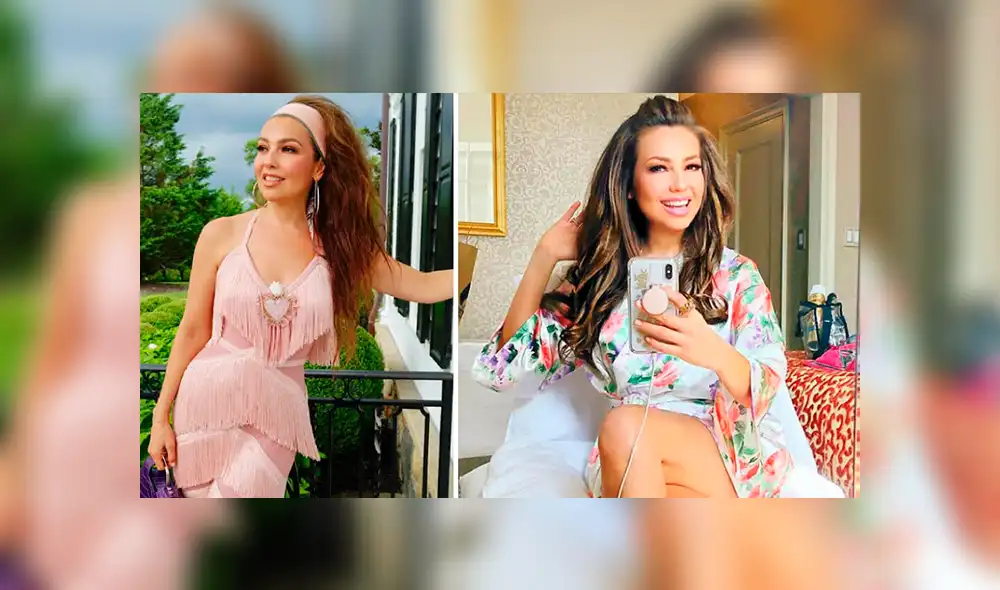 Facebook viral: muchacha se graba en pijama imitando a su cantante favorita Thalía [VIDEO]