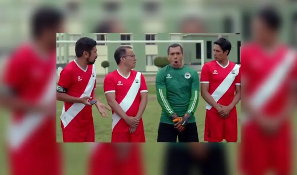 "Once machos": Daniel Peredo y Aldo Miyashiro se divierten en tráiler de cinta que parodia al fútbol | VIDEO