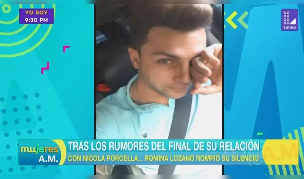 Nicola Porcella recibe a mujer en su cuarto ante rumor de separación de Romina