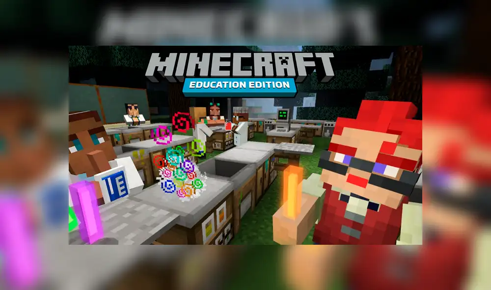 Minecraft libera contenido educativo gratis para niños en cuarentena