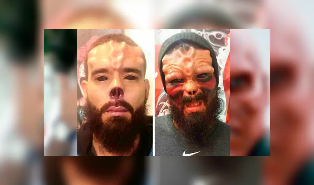 Desliza y verás la transformación que sorprendió a todos en Facebook. Foto: Captura. Desliza y verás la transformación que sorprendió a todos en Facebook. Foto: Captura.