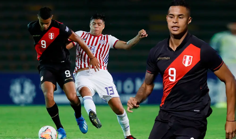 Christopher Olivares en la selección peruana.