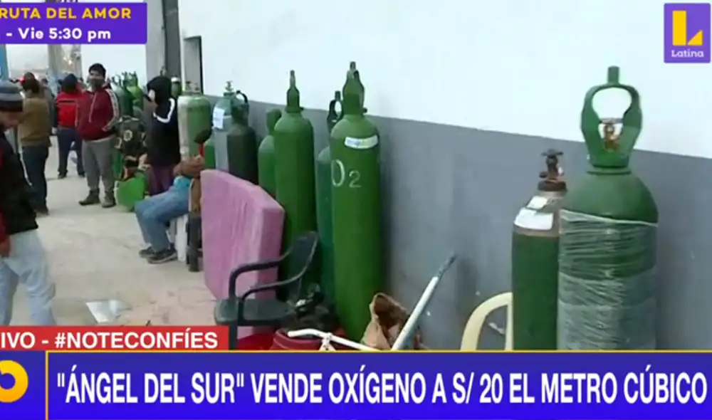 Las largas colas no se hicieron esperar en los primeros días del nuevo 'Ángel del Sur'. (Foto: Captura Latina) Las largas colas no se hicieron esperar en los primeros días del nuevo 'Ángel del Sur'. (Foto: Captura Latina)