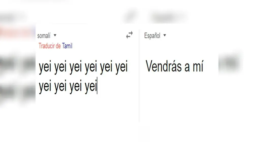 Google Translate: escribe 'yei' nueve veces en el traductor y misterioso resultado aterra a miles [VIDEO]