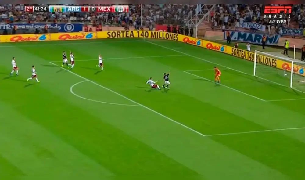 Argentina vs México: Dybala definió de zurda para el 2-0 [VIDEO]