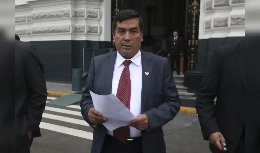 Condenan por corrupción a congresista APP Benicio Ríos con 7 años de prisión