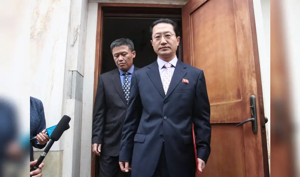 Embajador de Corea del Norte rechaza medida del gobierno peruano