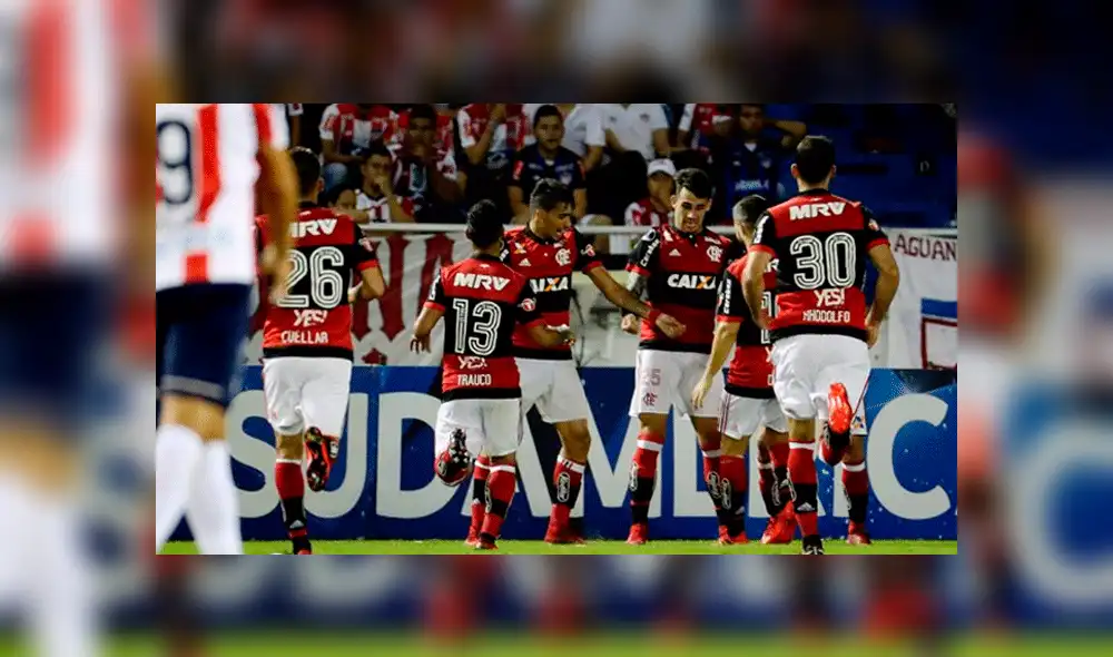 Copa Sudamericana: Flamengo venció a Junior y clasificó a la final