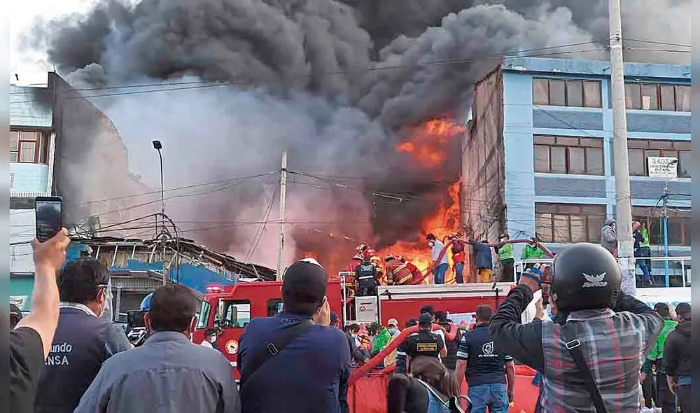 Incendio dejó pérdidas.