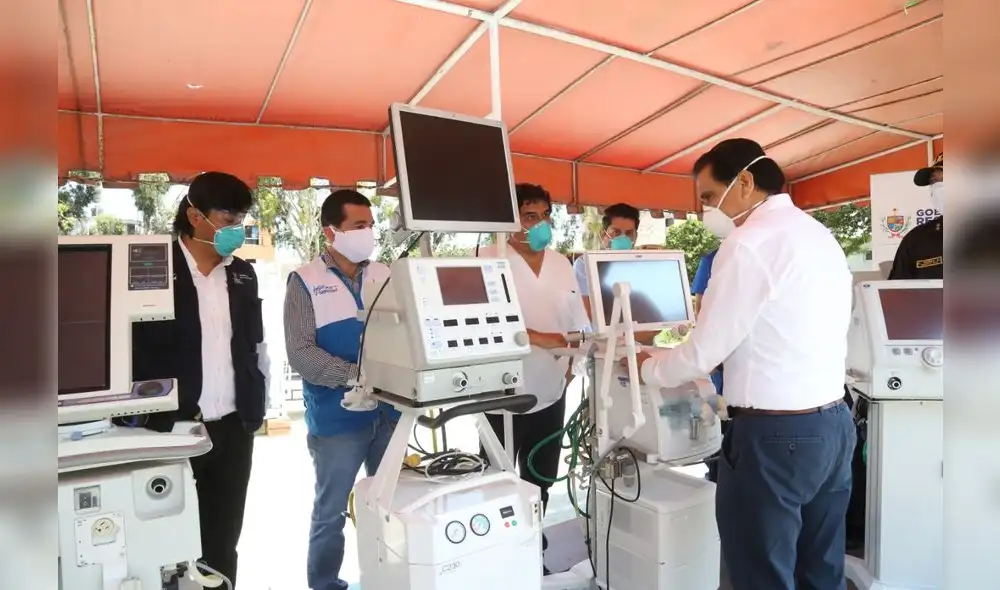 Coronavirus: entregan 11 ventiladores mecánicos para hospital de Trujillo