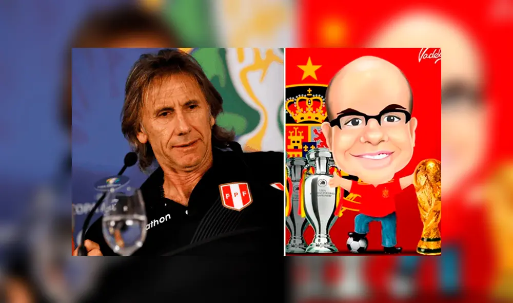 Mister Chip reconoció la labor del entrenador de la selección peruana, Ricardo Gareca. Mister Chip reconoció la labor del entrenador de la selección peruana, Ricardo Gareca.