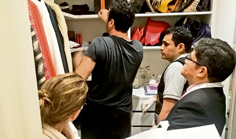 Registro al departamento de Luciana León