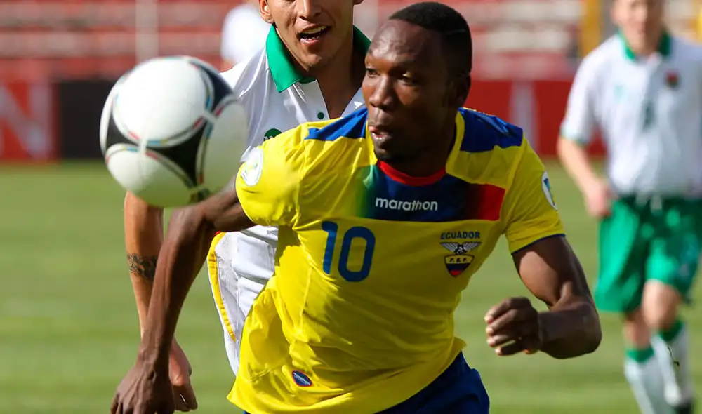 Walter Ayoví, exjugador de la selección de Ecuador. Walter Ayoví, exjugador de la selección de Ecuador.