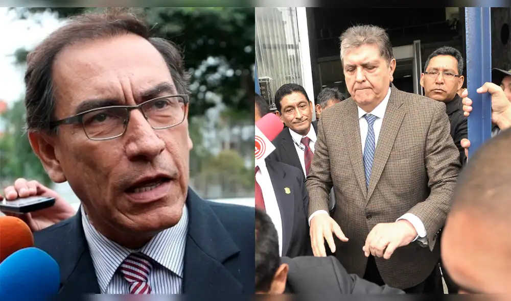 Vizcarra sobre pedido de García: "No existe persecución política en el Perú" Vizcarra sobre pedido de García: "No existe persecución política en el Perú"