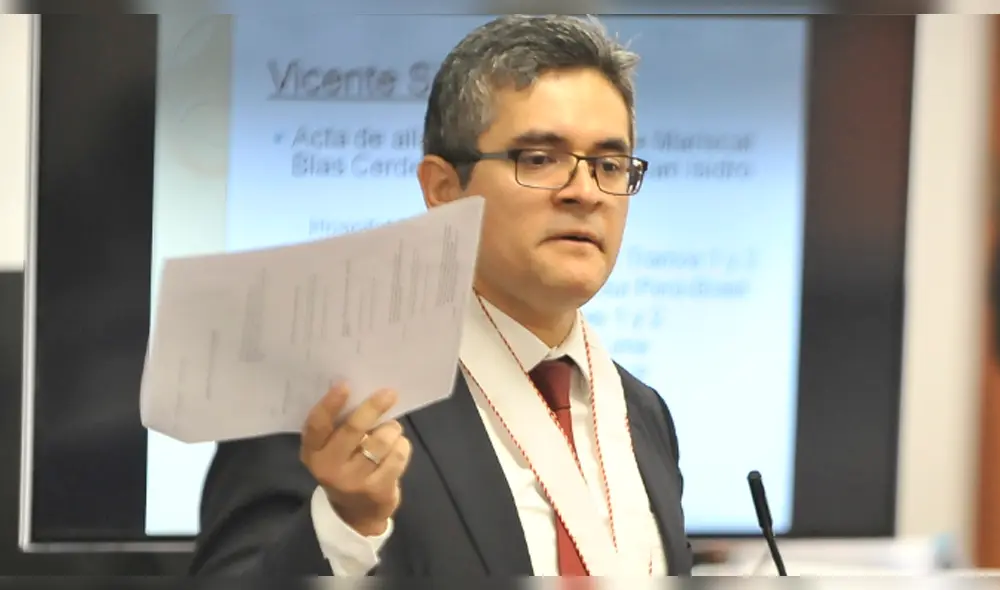 La trayectoria que todos destacan del fiscal José Domingo Pérez