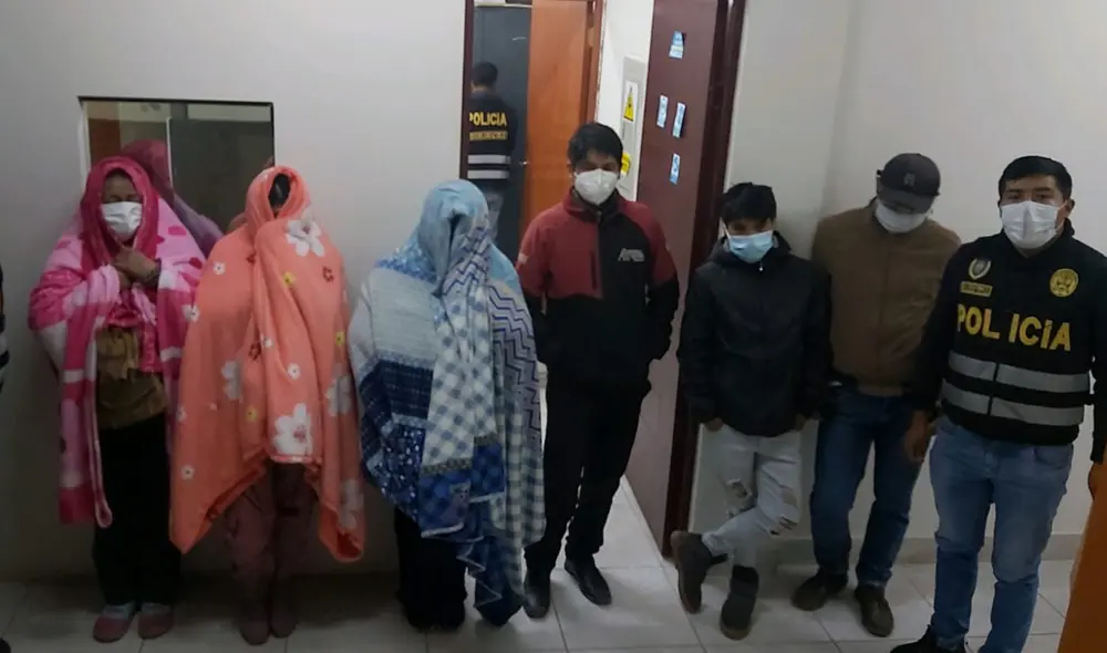 Intervención fue realizada por la Diviac. Foto: PNP. Intervención fue realizada por la Diviac. Foto: PNP.