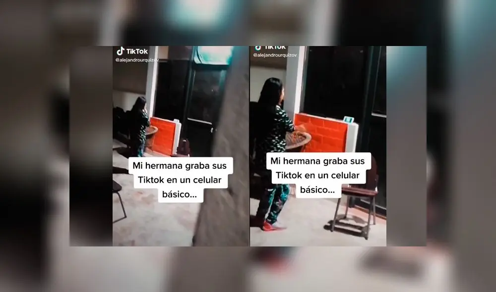 Desliza las imágenes para ver el increíble gesto que tuvo un joven con su hermana. Foto: TikTok