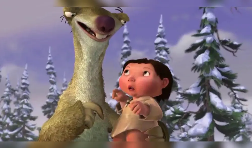 Sid, Diego y Manny de 'La Era de Hielo' se reencontraron con el bebé tras 5 películas