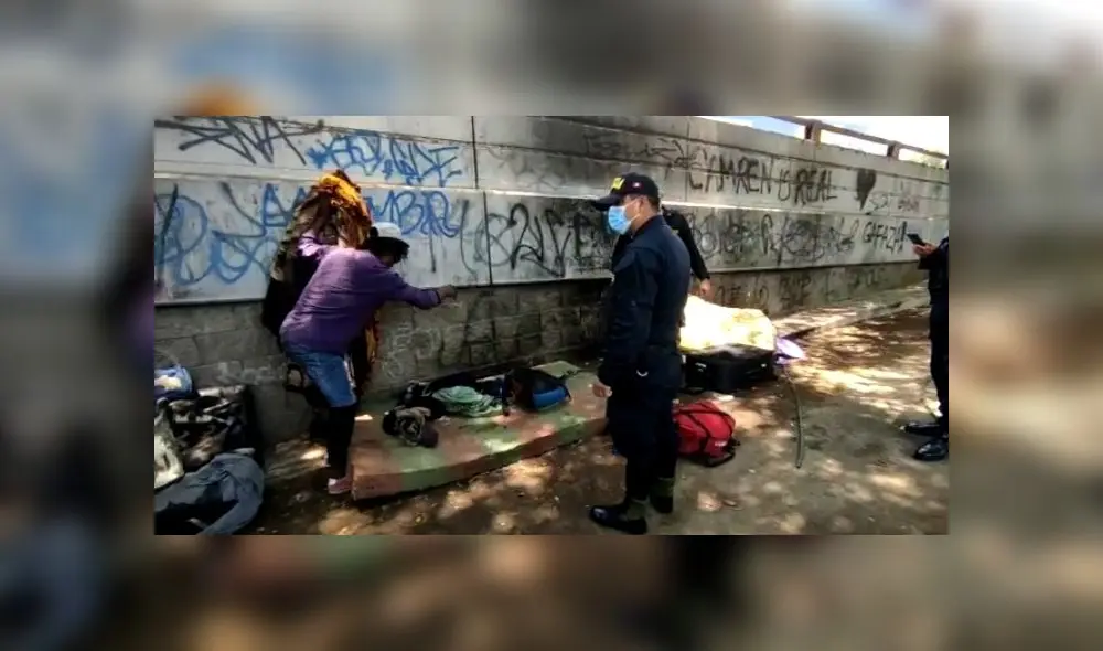 extranjeros desalojados parque extranjeros desalojados parque