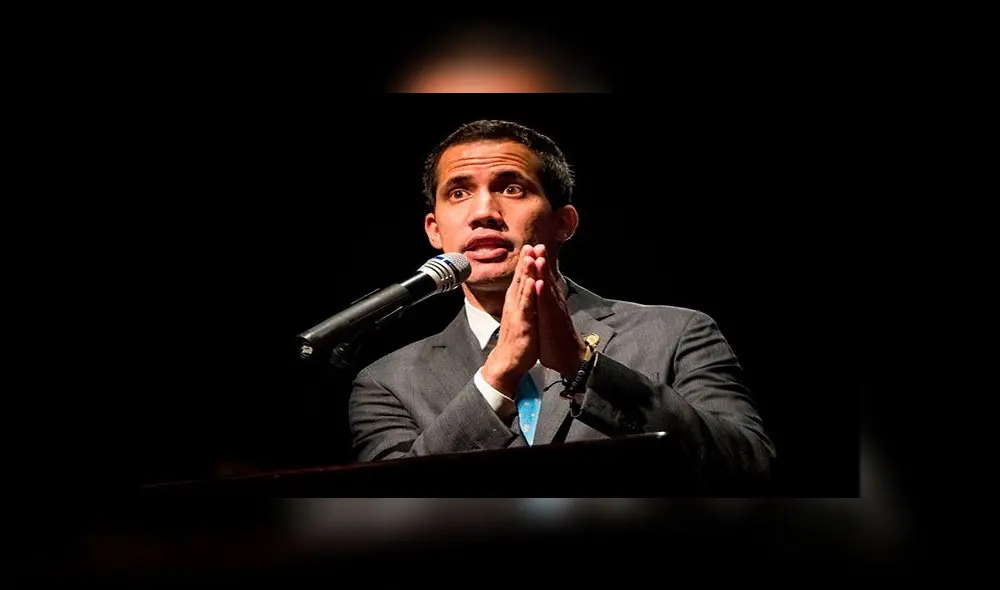 Juan Guaidó es reconocido como presidente encargado de Venezuela por casi 60 naciones, precisamente por su condición de jefe del Parlamento. Foto: EFE