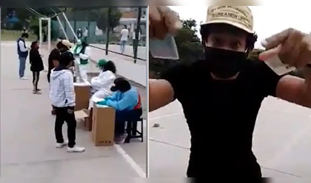 Venezolanos en Perú denuncian que le niegan mascarillas | Créditos: capturas Venezolanos en Perú denuncian que le niegan mascarillas | Créditos: capturas