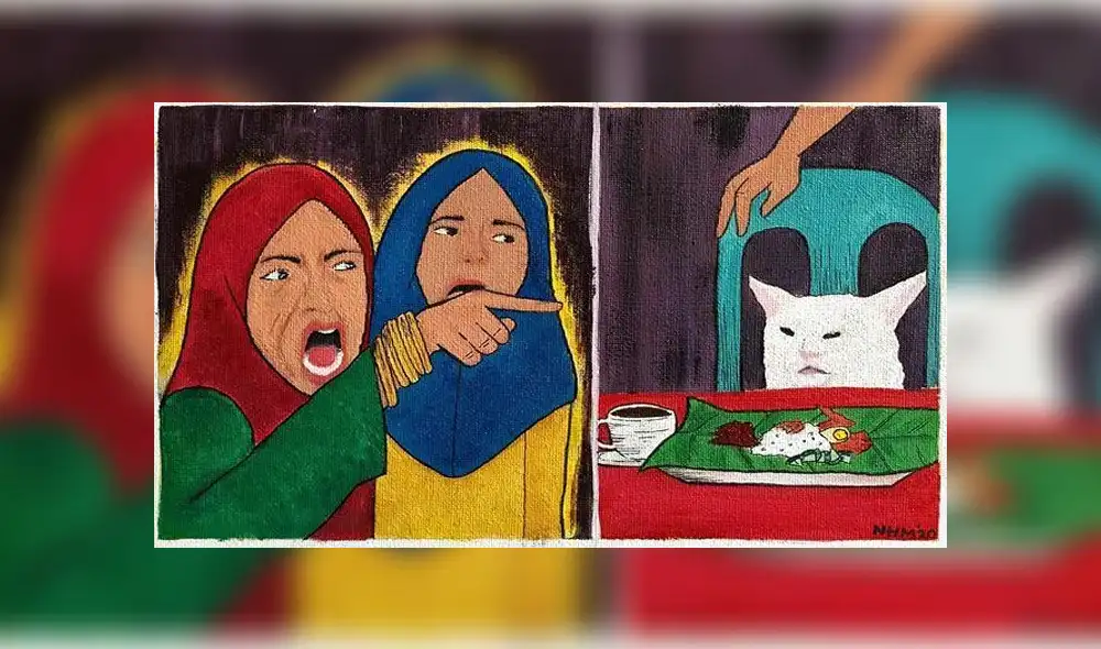 Desliza para disfrutar de todas las piezas que crearon los usuarios en Twitter inspirados en el famoso meme.