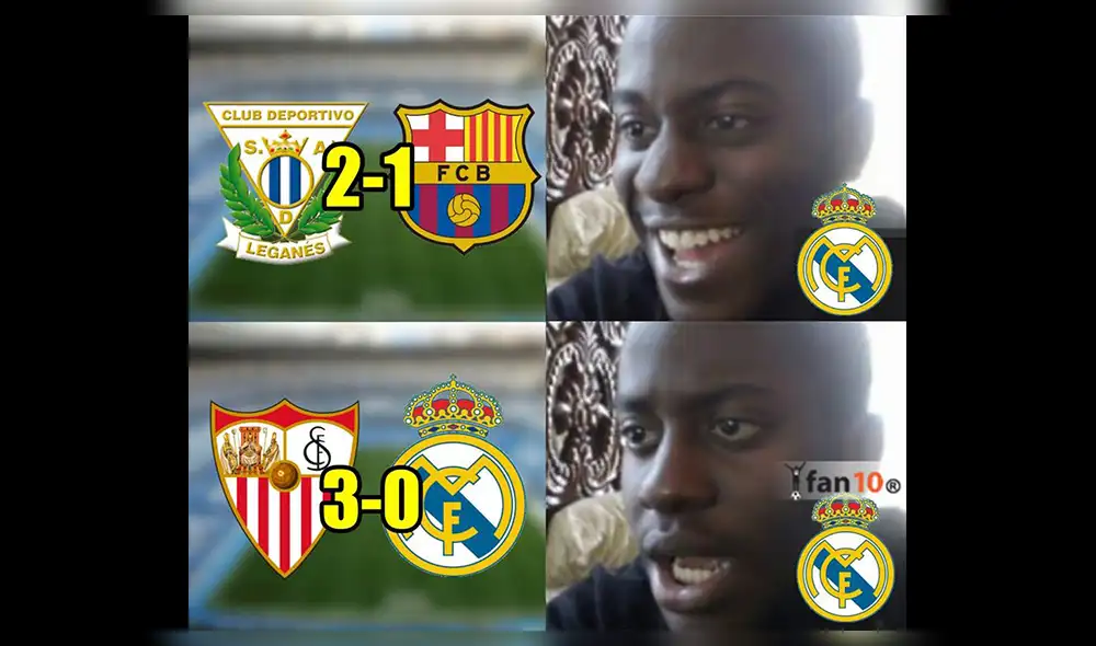 Vía Facebook, memes se burlan de derrota del Real Madrid ante Sevilla [FOTOS]