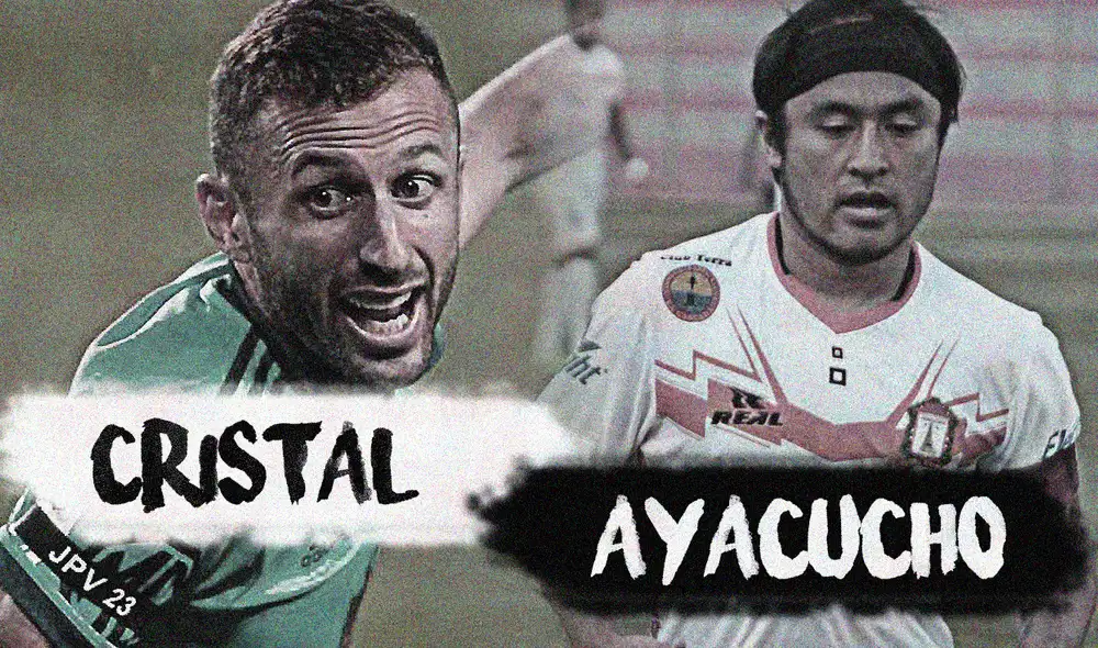 Horacio Calcaterra y Robert Ardiles son algunas figuras del Cristal vs. Ayacucho FC por la primera semifinal de la Liga 1 Movistar. Foto: Composición de Giselle Ramos / La República