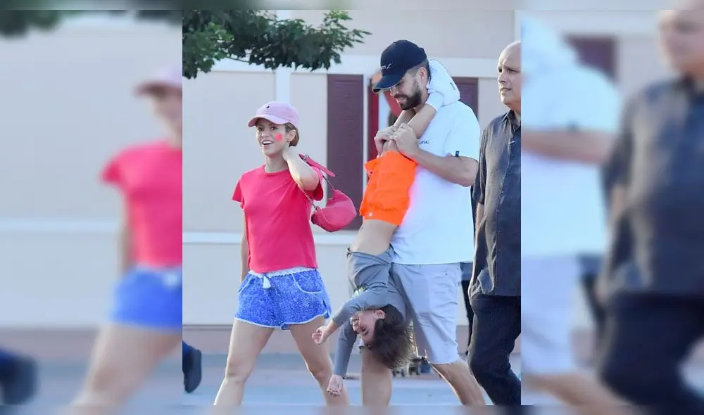 Shakira expuesta por paparazzis paseando sin prenda íntima con sus hijos [FOTOS]