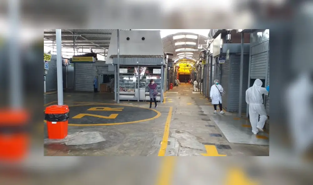 Después de tres semanas, el centro de abasto reapertura sus puertas al público. Foto: Municipalidad de Surco Después de tres semanas, el centro de abasto reapertura sus puertas al público. Foto: Municipalidad de Surco