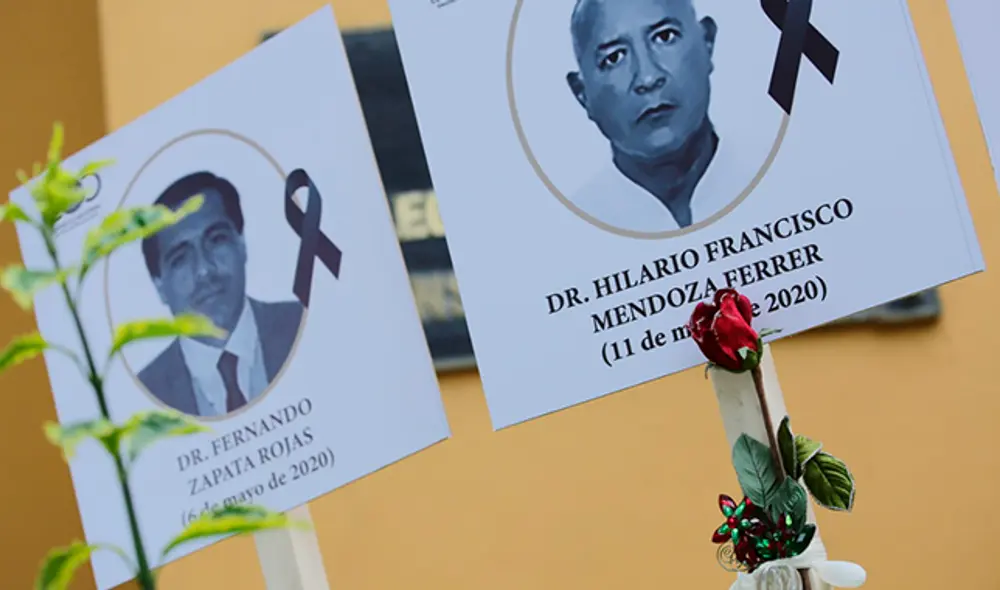 Médicos fallecidos luchando contra el COVID-19 / Fotos: John Reyes Médicos fallecidos luchando contra el COVID-19 / Fotos: John Reyes