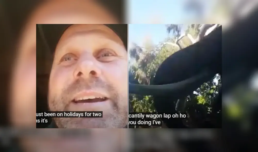 Desliza hacia la izquierda para ver más del video viral. Fotocaptura: YouTube