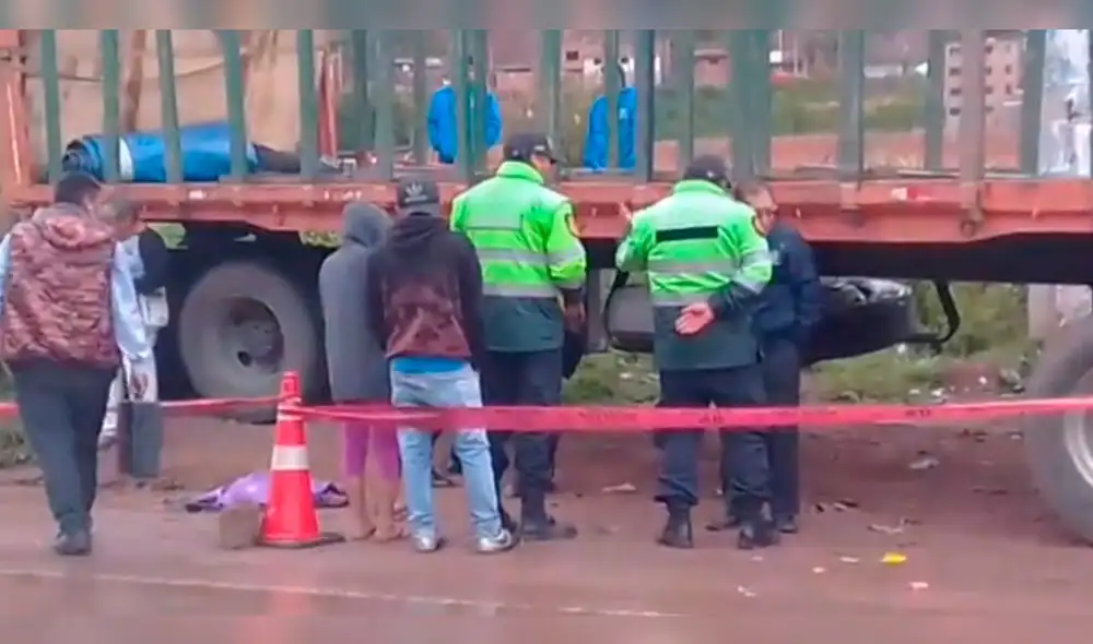 Cusco: Pobladores bloquearon vía donde niña de 4 años fue atropellada por tráiler [FOTOS]